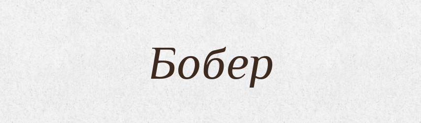Бобер — Фразеологічний словник української мови