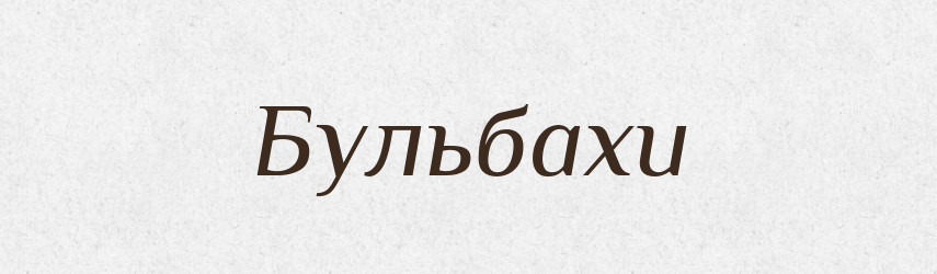 Бульбахи — Фразеологічний словник української мови