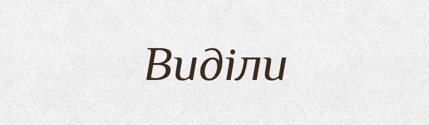 Виділи — Фразеологічний словник української мови