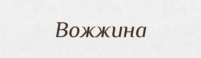 Вожжина — Фразеологічний словник української мови
