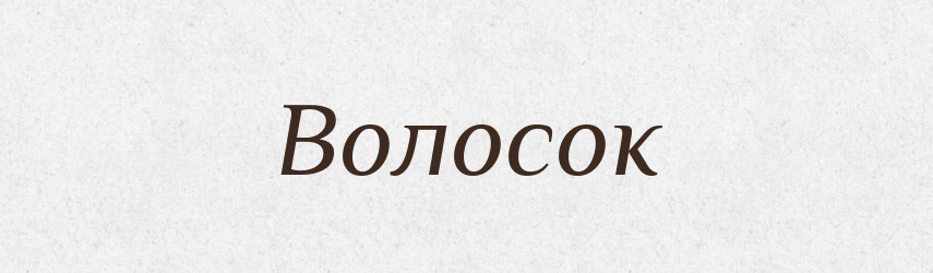Волосок — Фразеологічний словник української мови