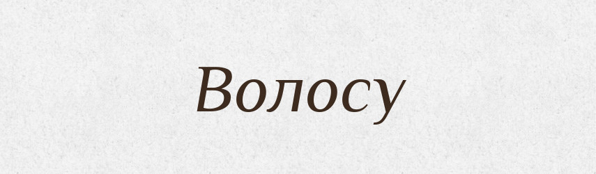 Волосу — Фразеологічний словник української мови