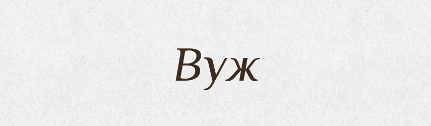 Вуж — Фразеологічний словник української мови