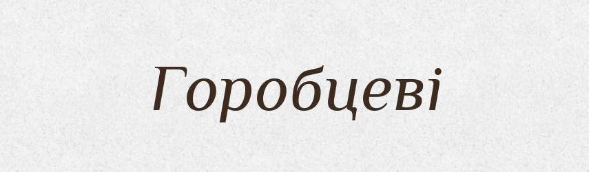 Горобцеві — Фразеологічний словник української мови