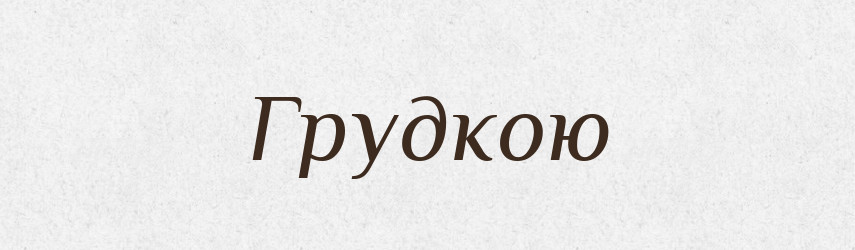 Грудкою — Фразеологічний словник української мови