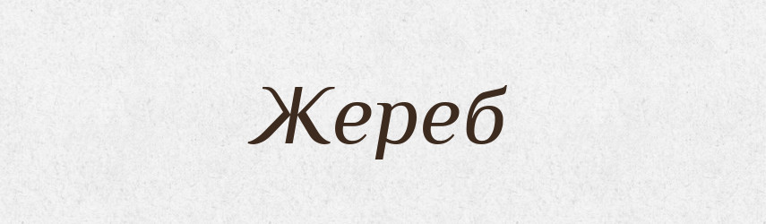 Жереб — Фразеологічний словник української мови