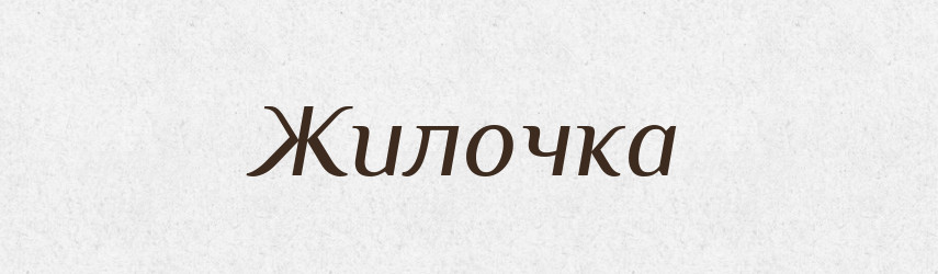 Жилочка — Фразеологічний словник української мови