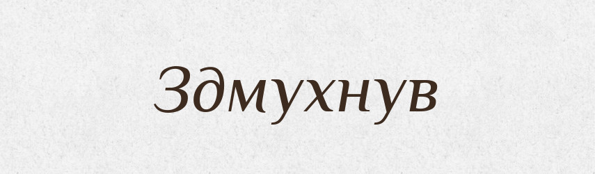 Здмухнув — Фразеологічний словник української мови