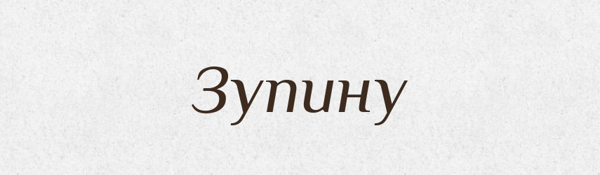 Зупину — Фразеологічний словник української мови