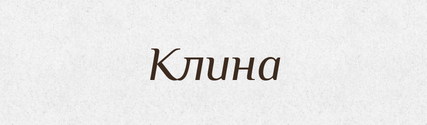 Клина — Фразеологічний словник української мови