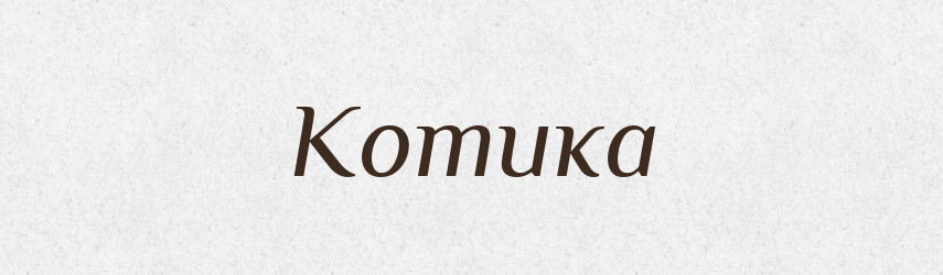Котика — Фразеологічний словник української мови
