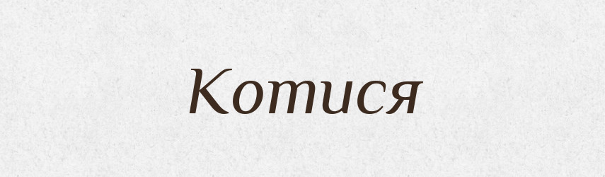 Котися — Фразеологічний словник української мови