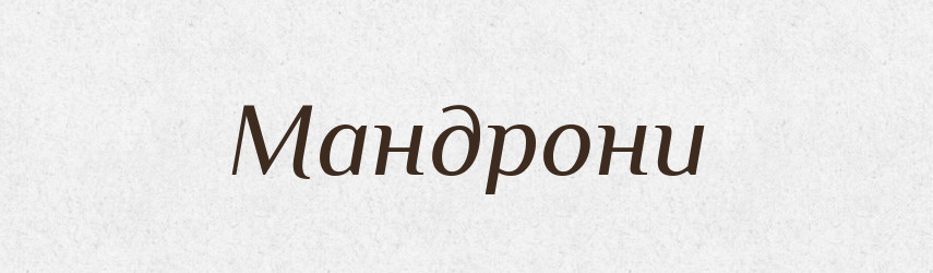 Мандрони — Фразеологічний словник української мови