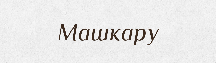 Машкару — Фразеологічний словник української мови