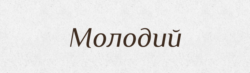 Молодий — Фразеологічний словник української мови