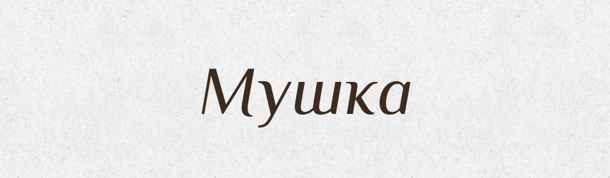 Мушка — Фразеологічний словник української мови