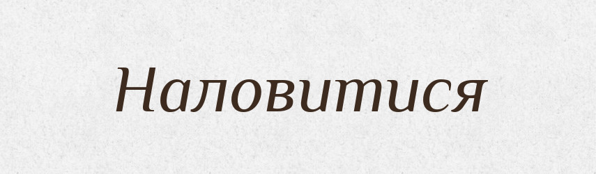 Наловитися — Фразеологічний словник української мови