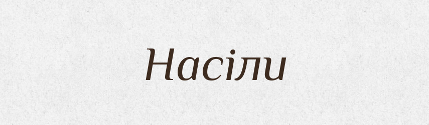 Насіли — Фразеологічний словник української мови