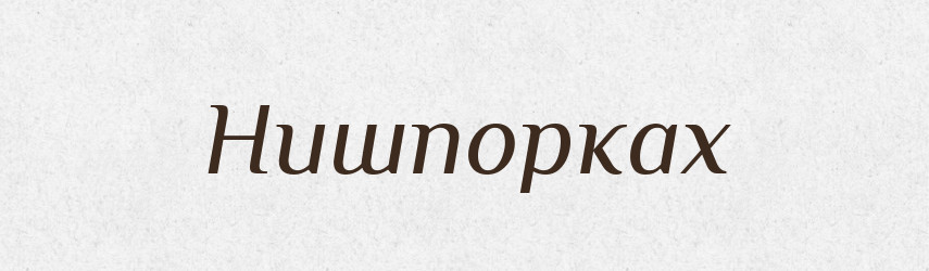 Нишпорках — Фразеологічний словник української мови