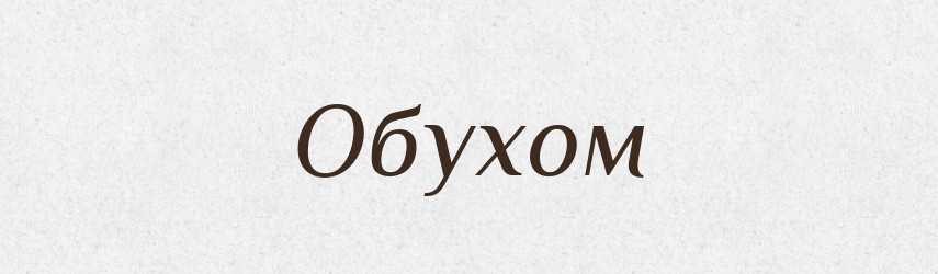 Обухом — Фразеологічний словник української мови