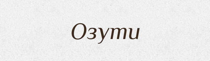 Озути — Фразеологічний словник української мови