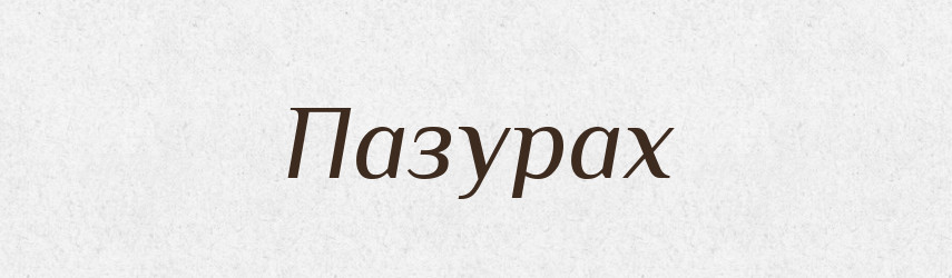 Пазурах — Фразеологічний словник української мови