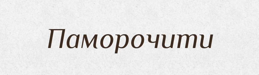 Паморочити — Фразеологічний словник української мови