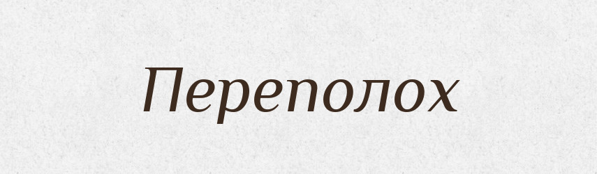 Переполох — Фразеологічний словник української мови