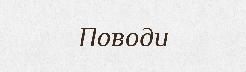 Поводи — Фразеологічний словник української мови