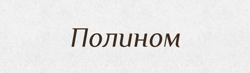 Полином — Фразеологічний словник української мови