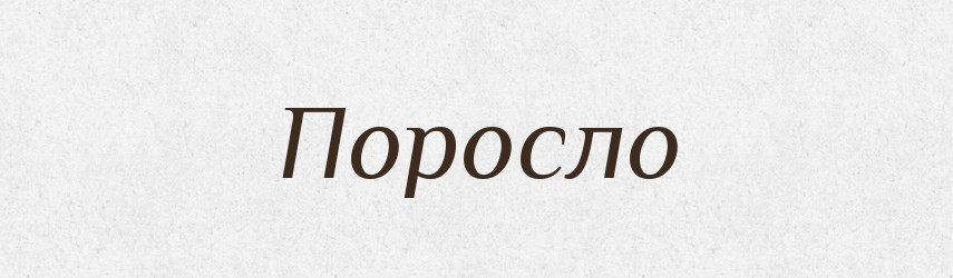 Поросло — Фразеологічний словник української мови
