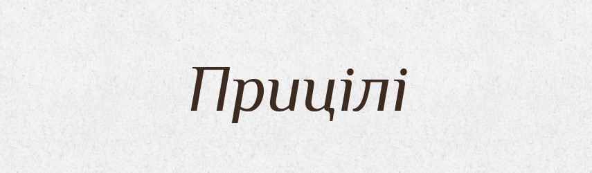 Прицілі — Фразеологічний словник української мови