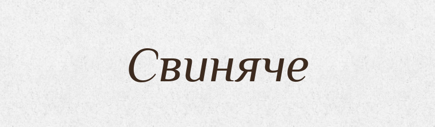 Свиняче — Фразеологічний словник української мови