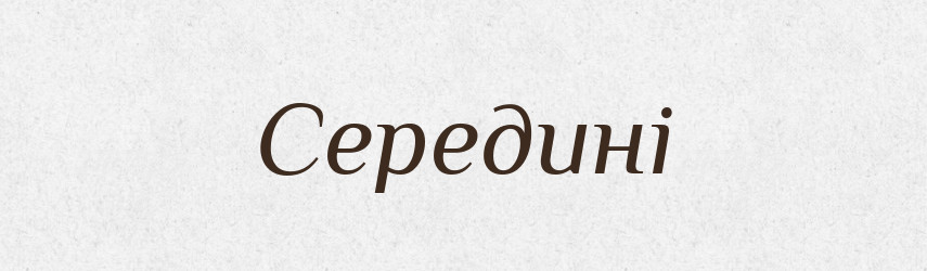 Середині — Фразеологічний словник української мови