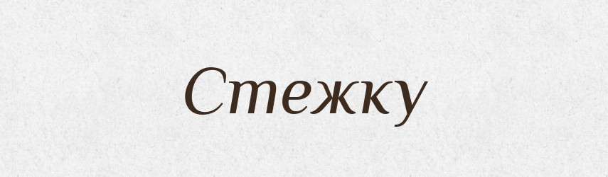 Стежку — Фразеологічний словник української мови