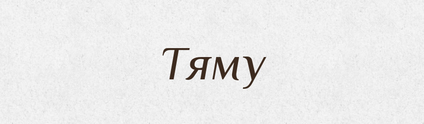 Тяму — Фразеологічний словник української мови
