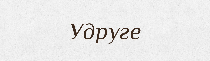 Удруге — Фразеологічний словник української мови
