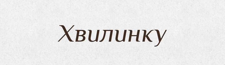 Хвилинку — Фразеологічний словник української мови