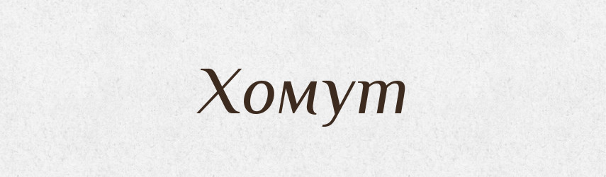 Хомут — Фразеологічний словник української мови