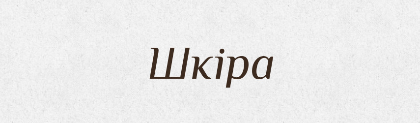 Шкіра — Фразеологічний словник української мови