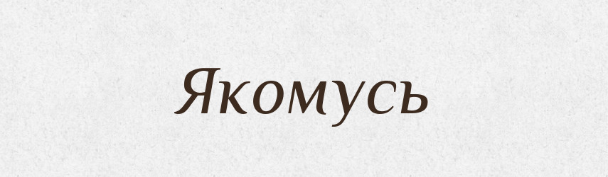 Якомусь — Фразеологічний словник української мови
